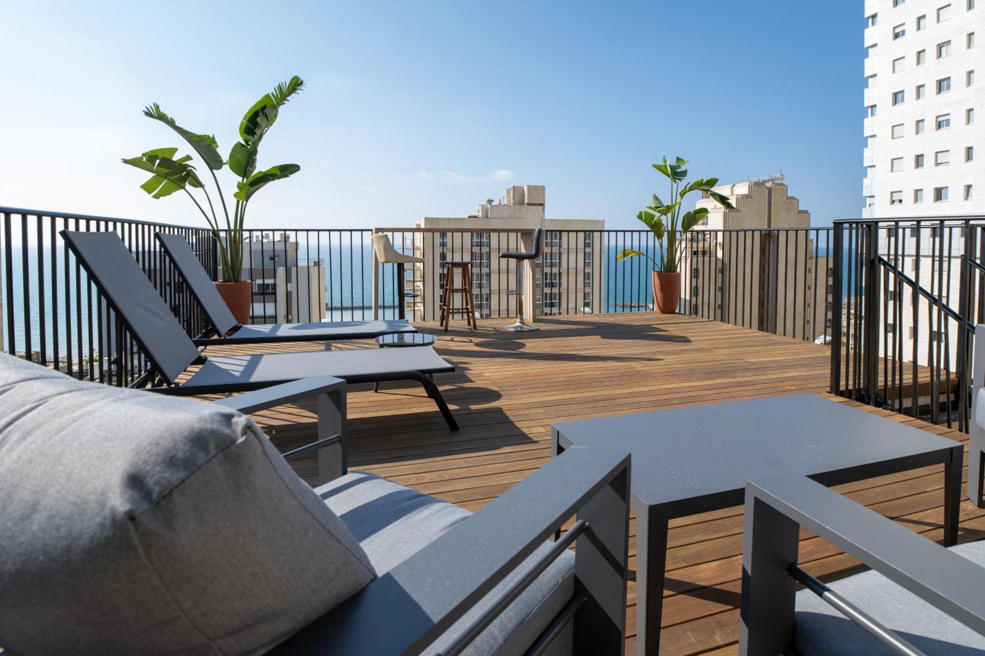 Roof Top 3 Floors Netanya Exterior foto