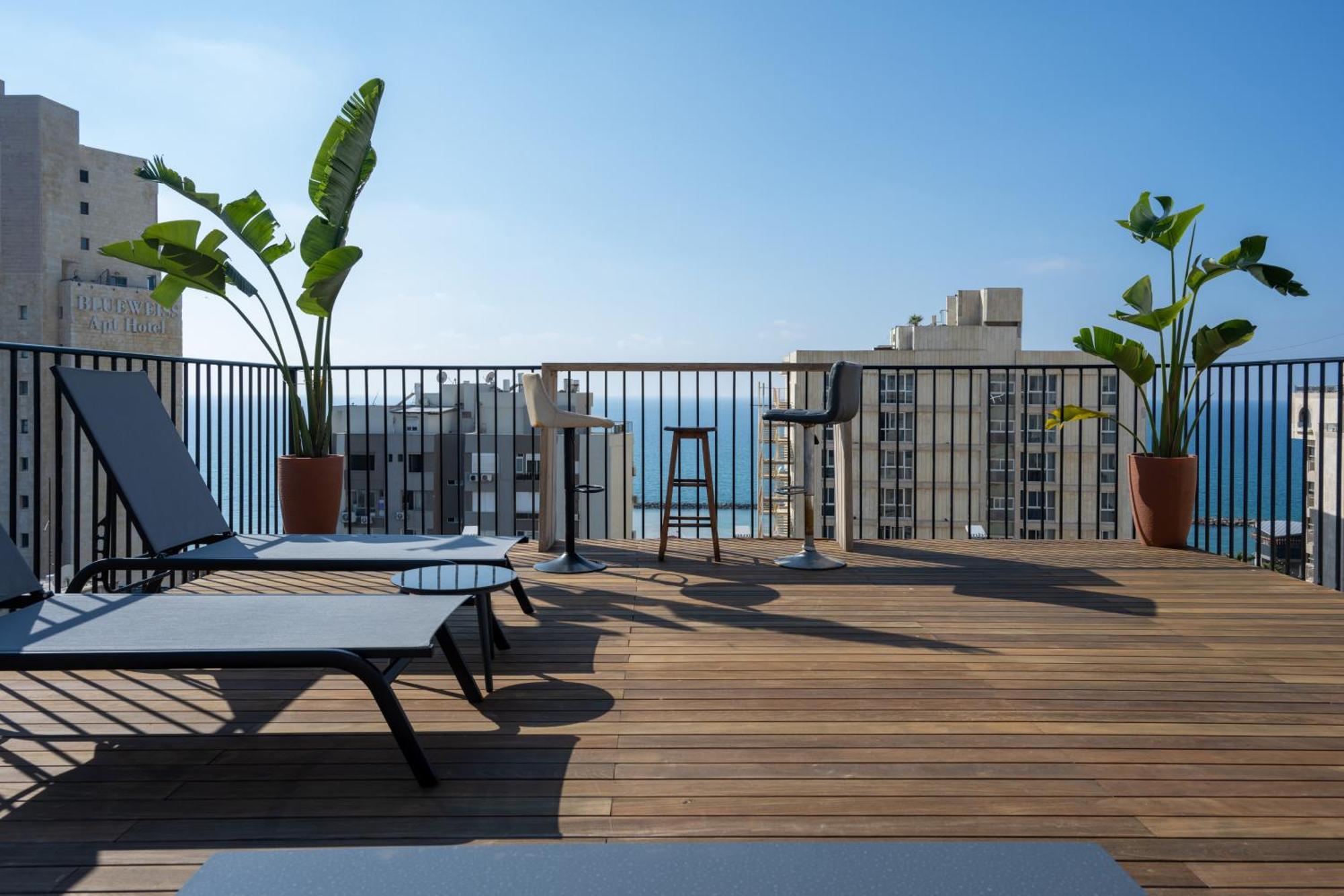 Roof Top 3 Floors Netanya Exterior foto